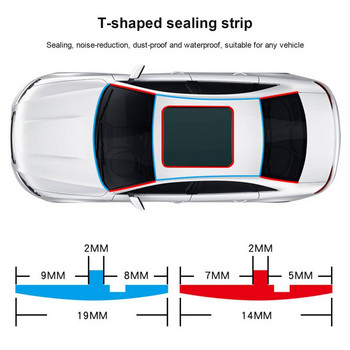 Гумени уплътнения за автомобили Уплътнителни ленти за ръбове на покрива на автомобила Предно стъкло на автомобила Защитна лента за уплътнител Уплътнения за прозорци Шумоизолация Звукоизолация