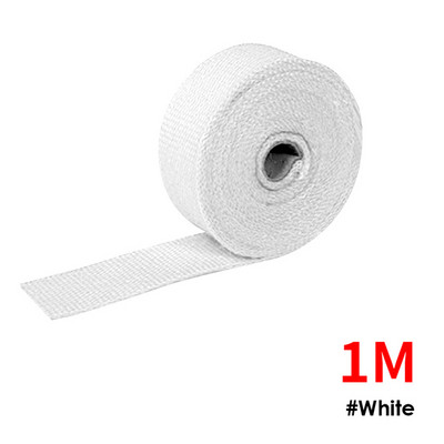 Rola Fibră de sticlă scut termic pentru eșapament motocicletă bandă termică țeavă antet bandă de înveliș termic țeavă de protecție termică izolație