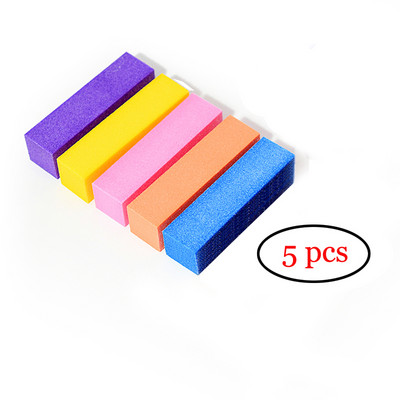Pile de șlefuire colorate pentru șlefuire Bloc pedichiură Îngrijire manichiură Nail Art Burete tampon Bloc polonez Manichiură Instrumente de pedichiură