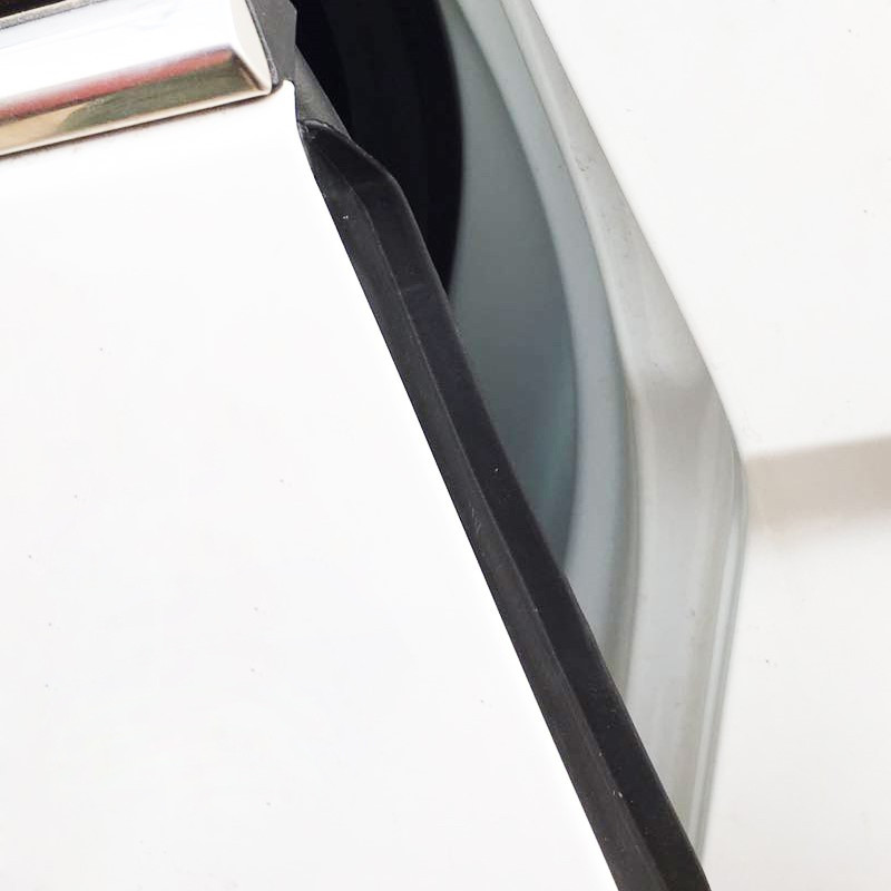 2 KOM Gumena brtvena traka za vrata automobila Gumena guma za brtvljenje vrata automobila za zaštitu B stupa Brtvilo za brtvljenje za automobile