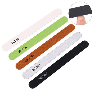 5Pcs/set Nail File Block Buffer Pedikura Manikura Gel Polish Nail Polish Files Alat za uljepšavanje Profesionalne turpije za nokte Alat za manikuru