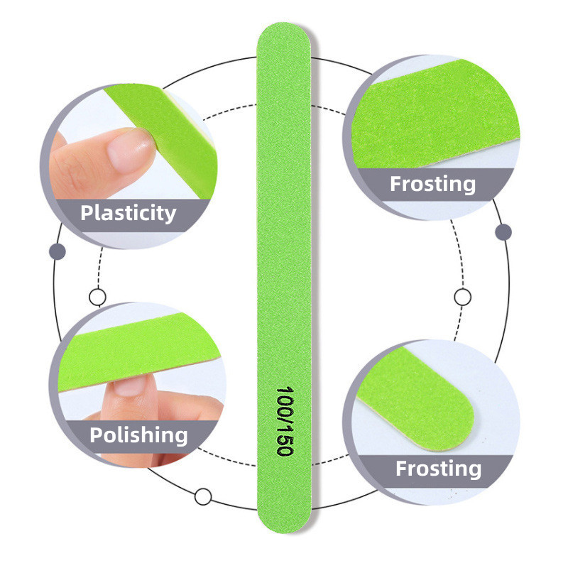 5Pcs/set Nail File Block Buffer Pedikura Manikura Gel Polish Nail Polish Files Alat za uljepšavanje Profesionalne turpije za nokte Alat za manikuru