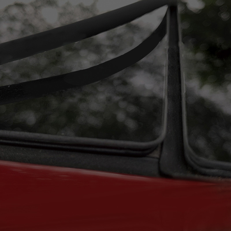 Pentru Tesla Model 3 Accesorii pentru fereastră de acoperiș auto Reducere zgomot Bandă de etanșare din cauciuc Trim pentru parbriz Benzi impermeabile