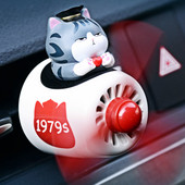 Avion mic creativ Odorizant pentru aromoterapie pentru mașină Pilot Elice rotativă Ieșire de aer Difuzor de parfum Accesorii interioare