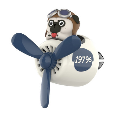 Avion mic creativ Odorizant pentru aromoterapie pentru mașină Pilot Elice rotativă Ieșire de aer Difuzor de parfum Accesorii interioare
