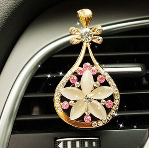 MR TEA New Diamond Flower Cerb Coroana Cruce Car Styling Odorizant Parfum pentru Mașină Aer Condiționat Ventilare Miros Jucării Accesorii