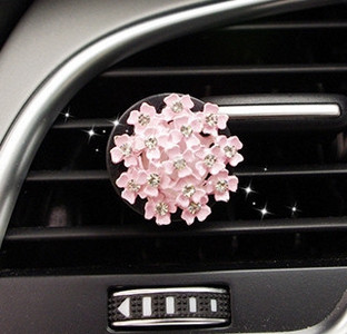 MR TEA New Diamond Flower Cerb Coroana Cruce Car Styling Odorizant Parfum pentru Mașină Aer Condiționat Ventilare Miros Jucării Accesorii