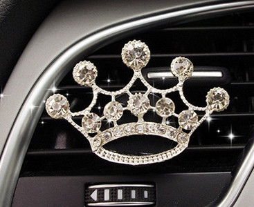 MR TEA New Diamond Flower Cerb Coroana Cruce Car Styling Odorizant Parfum pentru Mașină Aer Condiționat Ventilare Miros Jucării Accesorii