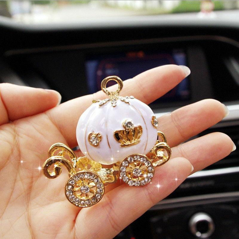 MR TEA New Diamond Flower Cerb Coroana Cruce Car Styling Odorizant Parfum pentru Mașină Aer Condiționat Ventilare Miros Jucării Accesorii