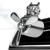 Parfum de mașină Odorizant creativ Bulldog Pilot Ventilator de ieșire a aerului auto Ventilator de aerisire Miros Odorizant Decorații