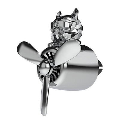 Parfum de mașină Odorizant creativ Bulldog Pilot Ventilator de ieșire a aerului auto Ventilator de aerisire Miros Odorizant Decorații