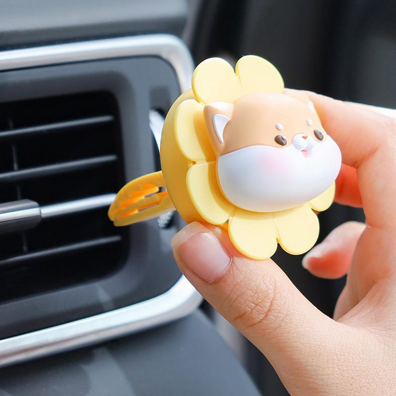 Odorizant pentru mașină Miros în aerisire Difuzor de parfum Parfum drăguț PORC/RATĂ Odorizante Clip Parfum Accesorii de interior