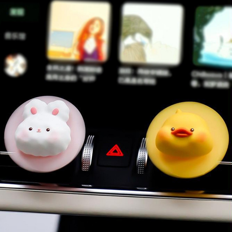 Odorizant pentru mașină Miros în aerisire Difuzor de parfum Parfum drăguț PORC/RATĂ Odorizante Clip Parfum Accesorii de interior