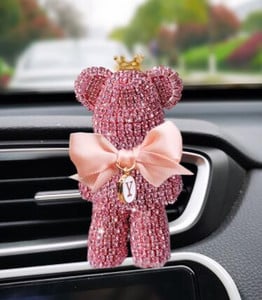 Μόδα Styling Diamond Diffuser Crystal Diffuser Cartoon Cartoon Gloomy Bear Car άρωμα Κλιπ άρωμα Auto Vent Αρωματικό Άρωμα