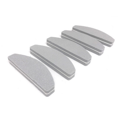 Új 20 db/Lot Moon stílusú szivacsos körömreszelő Mini Bloc Polissoir Ongle 100/180 csiszolópapír színes Nagel Vijl Lima puffereszközök