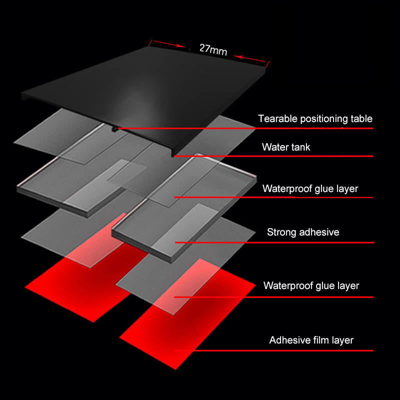 27 mm Т-образни уплътнителни ленти 1M гумени автомобилни уплътнения Надстройка на ръба на лентата за защита на уплътнителя на предното стъкло на покрива Шумоизолация
