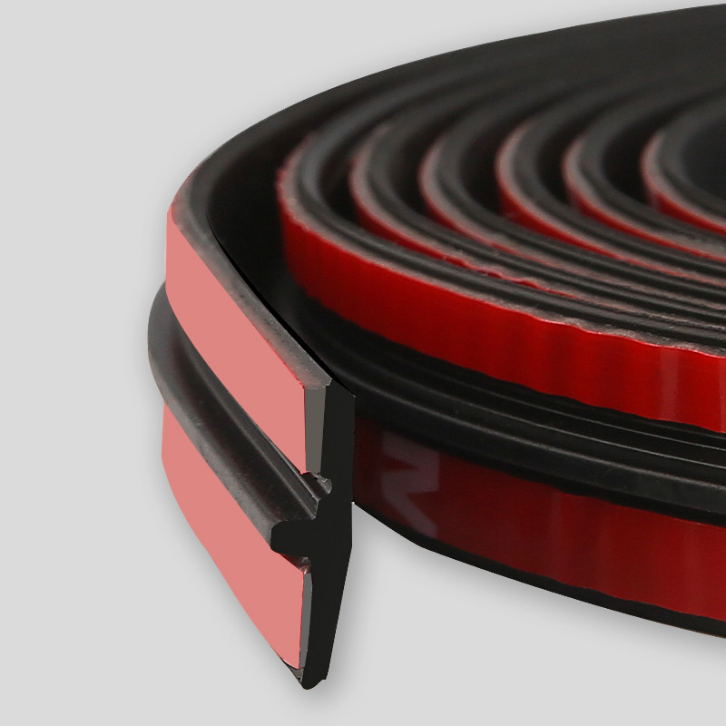 27 mm Т-образни уплътнителни ленти 1M гумени автомобилни уплътнения Надстройка на ръба на лентата за защита на уплътнителя на предното стъкло на покрива Шумоизолация