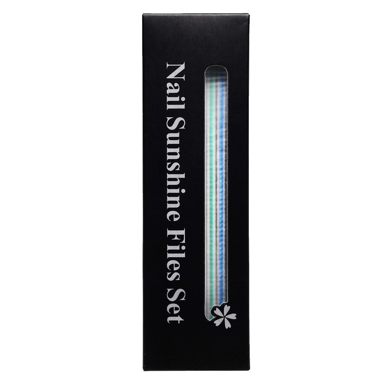 2022, nou sosire, set profesional de manichiură, instrumente, pile de unghii multifuncționale, set de pile de unghii din lemn lavabile cu burete, cu cutie