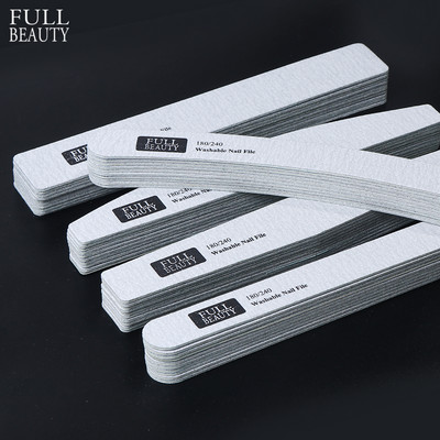 10 buc Set pile de unghii din lemn 180/240 Hârtie abrazivă Bloc tampon pentru unghii Lustruit profesional pentru unghii Slefuit Pedichiură Instrument de manichiură CH1577