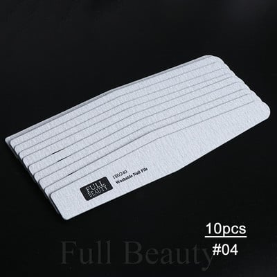 10kom Set drvenih turpija za nokte 180/240 Brusni papir Nail Buffer Block Profesionalni alat za poliranje noktiju Brušenje Pedikura Manikura CH1577