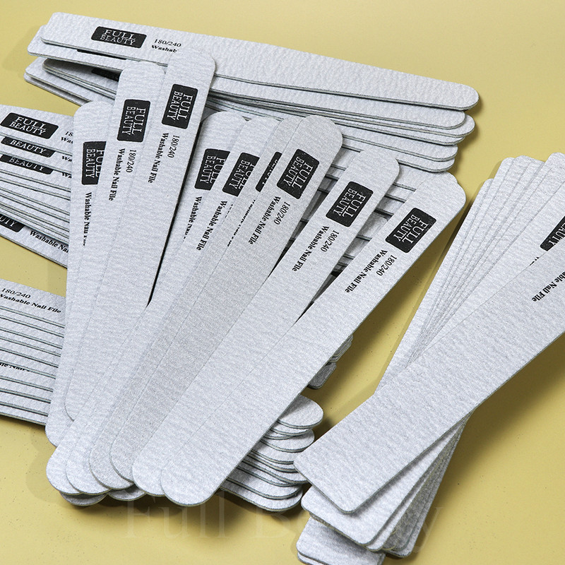 10kom Set drvenih turpija za nokte 180/240 Brusni papir Nail Buffer Block Profesionalni alat za poliranje noktiju Brušenje Pedikura Manikura CH1577