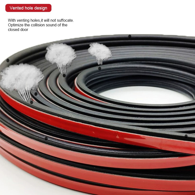 Automobilio durelių gaubto bagažinės guminės sandariklio juostos apsauga, skirta Peugeot 307 206 308 407 207 3008 406 208 508 301 2008 408 5008