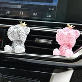 Aer conditionat masina priza aer parfum clema masina Ursuletul gips aromoterapie parfum auto ornamente decor