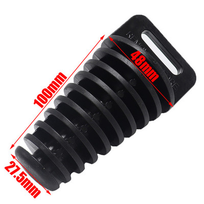 Dop țeavă de eșapament Motocicletă Motocross Țeavă de eșapament din cauciuc Dop de aerisire Amortizor de eșapament Dop de spălare Protector de țeavă