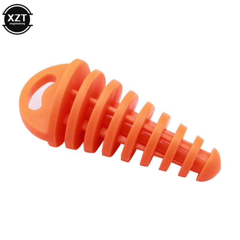 SPEEDWOW Dop pentru țeavă de eșapament pentru motocicletă Toba de eșapament Dop de spălare Protector pentru țeavă Dop pentru țeavă de eșapament pentru motocicletă Move Amortizor de suflare PVC