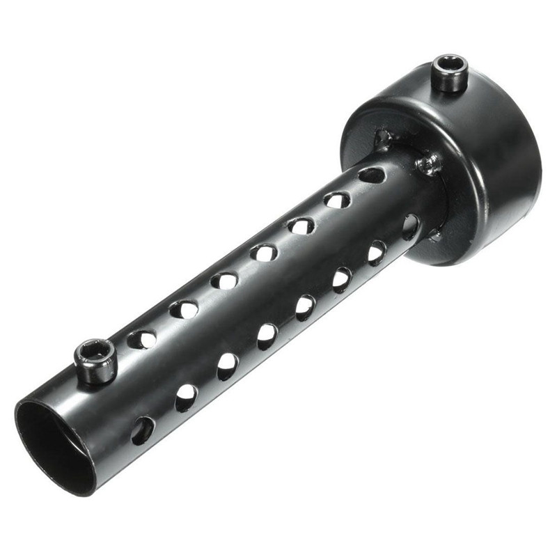 2X Eșapament Universal pentru Motocicletă Toba de Eșapament Deflector DB Killer Amortizor 48Mm Negru