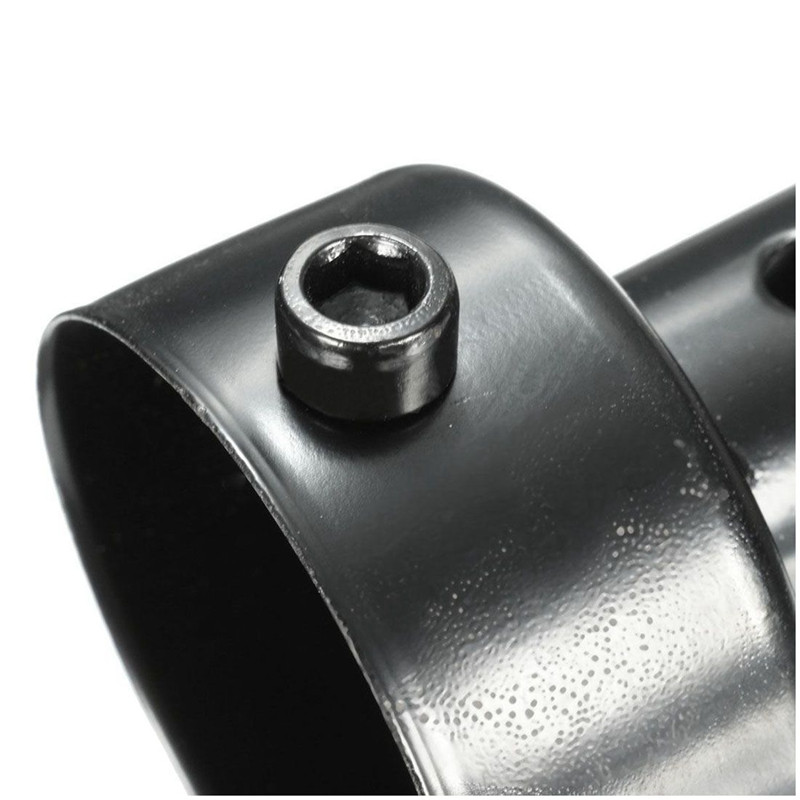 2X Eșapament Universal pentru Motocicletă Toba de Eșapament Deflector DB Killer Amortizor 48Mm Negru