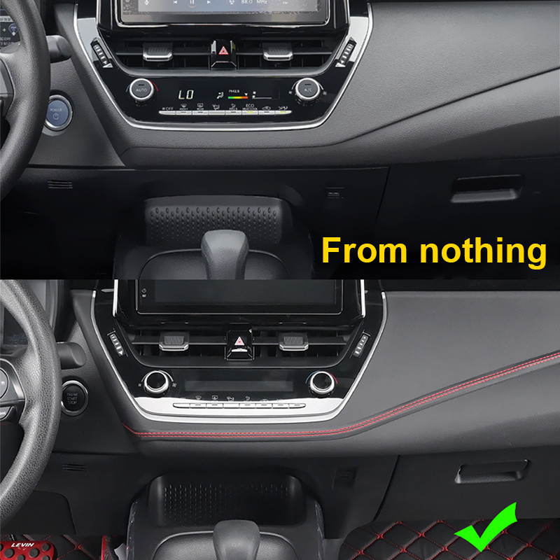 SEAMETAL Automobilių bagetai Apdailos juostelės Pu odos pynė Dekoratyvinė linija Universali Interjero bagetė „Pasidaryk pats“ juostelių automobilių stiliaus priedai