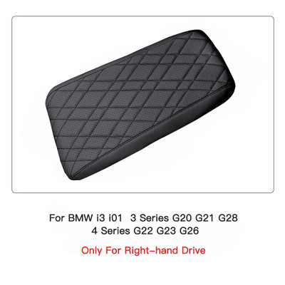 PU odinis automobilio porankio dangtelis, skirtas BMW i3 i01 3 4 serijai G20 G21 G28 G22 G23 G26 centrinės konsolės saugojimo dėžutės apsauginės pagalvėlės pagalvėlė