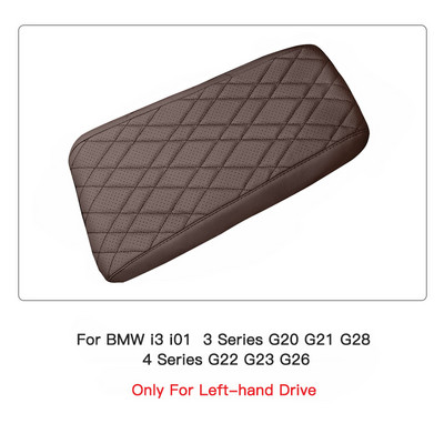 PU odinis automobilio porankio dangtelis, skirtas BMW i3 i01 3 4 serijai G20 G21 G28 G22 G23 G26 centrinės konsolės saugojimo dėžutės apsauginės pagalvėlės pagalvėlė