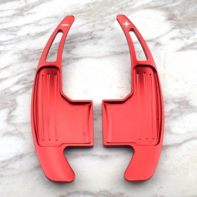 Automobilio stilius Ford Mustang 2015 2016 2017 2018 2019 Vairo pavarų perjungikliai Mentės aliuminio lydinio dangčio apdaila 2vnt.