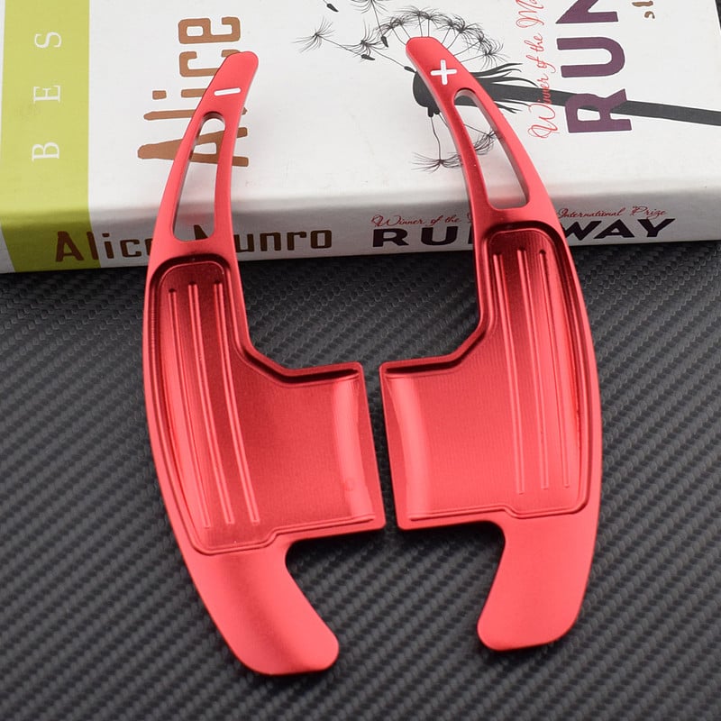 Automobilio stilius Ford Mustang 2015 2016 2017 2018 2019 Vairo pavarų perjungikliai Mentės aliuminio lydinio dangčio apdaila 2vnt.