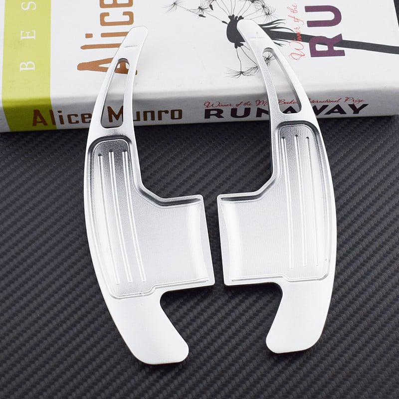 Automobilio stilius Ford Mustang 2015 2016 2017 2018 2019 Vairo pavarų perjungikliai Mentės aliuminio lydinio dangčio apdaila 2vnt.