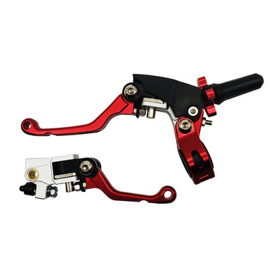 Set de pârghii de frână cu pârghie de ambreiaj pliabilă CNC pentru motocross, 360°, potrivit pentru CRF KLX Xmotos BSE M4 M5 J3D M6 J11 M9 KAYO Mojoracing Dirt Bike