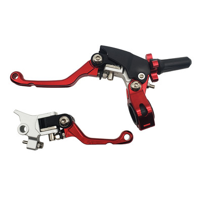 Set de pârghii de frână cu pârghie de ambreiaj pliabilă CNC pentru motocross, 360°, potrivit pentru CRF KLX Xmotos BSE M4 M5 J3D M6 J11 M9 KAYO Mojoracing Dirt Bike
