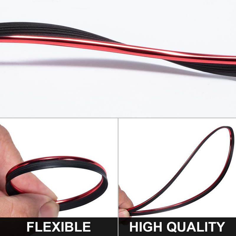 Benzi de decorare pentru interiorul mașinii Umplere universală a golurilor pentru mașină Linie de turnare pentru automobile Accesorii decorative Garnitură pentru benzi flexibile DIY