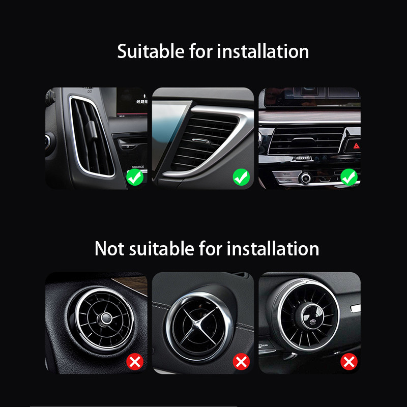 10 buc 20 cm priză universală pentru aer condiționat auto benzi decorative în formă de U Accesorii pentru modificarea decorațiunii auto