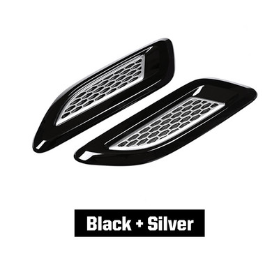 2 buc. Capota exterioară a mașinii, orificiu de evacuare a aerului, ornament pentru aripi pentru Land Rover Discovery Sport LR4 pentru Range Rover Evoque Vogue Accesorii auto