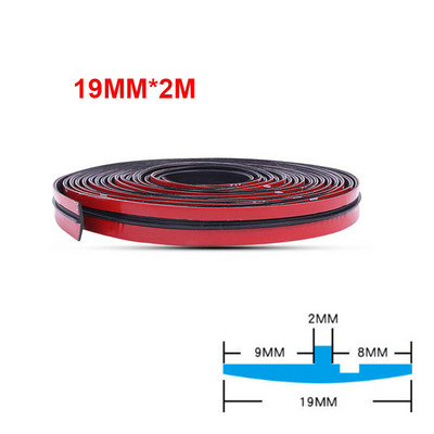 Benzi de etanșare din cauciuc auto Autocolant de protecție pentru etanșare pentru marginea ferestrei Parbriz Bandă de etanșare din cauciuc Accesorii pentru izolare fonică