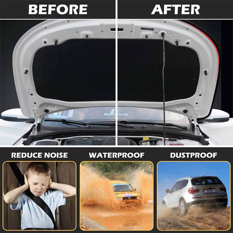 B tipo automobilio automobilio durelių sandariklio juostelės triukšmo oro juosta Guminė izoliacija, atspari vėjui, durų krašto dangčio bagažinės durelių sandariklis