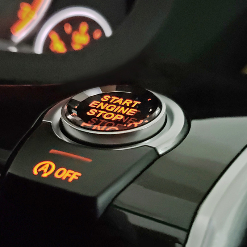 Crystal Styling Car Pornire Oprire Motor Buton Comutator Trim pentru BMW E81 E87 E60 E90 E92 E70 F25 F26 G30 F20 F22 F30 F10 F32