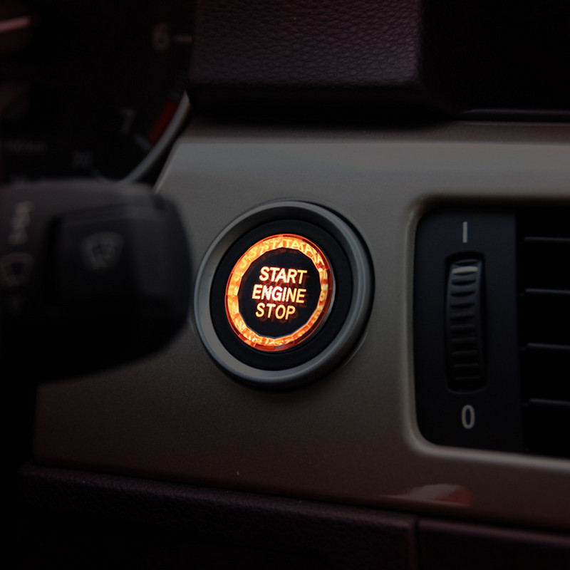 Crystal Styling Car Pornire Oprire Motor Buton Comutator Trim pentru BMW E81 E87 E60 E90 E92 E70 F25 F26 G30 F20 F22 F30 F10 F32