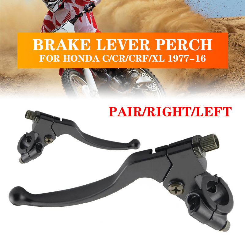1PC/2PC Negru stânga/dreapta față motocicletei manetă de frână ambreiaj biban pentru HONDA C/CR/CRF/XL 1977-2011 2012 2013 2014 2015
