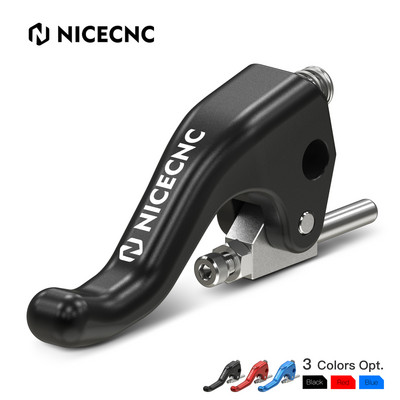 NICECNC BrakTec Shorty спирачен лост за Husqvarna TF FE 125 250 300 350 400 450 500 501 2022-2023 Газ Газ EC 250 250F 300 350F
