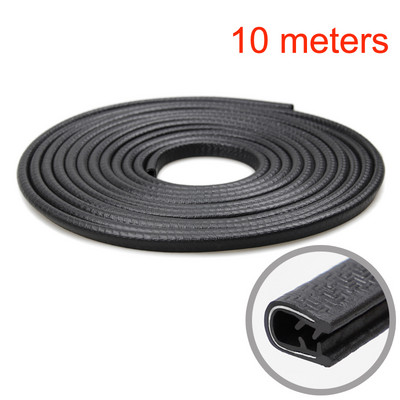 10 m automobilio durelių sandariklis krašto apsauga automatinė sandarinimo juosta juostelės apsauginės apdailos Automobilių durų bagažinės lipdukai dekoratyvinis sandariklis automobiliams