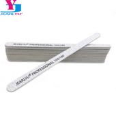 10 buc/lot 100/180 Pile de unghii profesionale pentru unghii cu gel Hârtie abrazivă gri Smirghel din lemn cu două fețe Pile pentru unghii Instrumente de manichiură